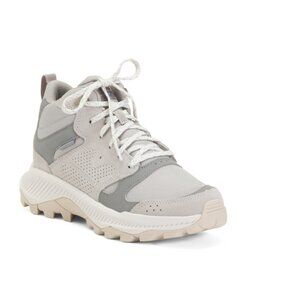 MERRELL blue/grey Suede Tempo Sol Mid Hiker Shoes